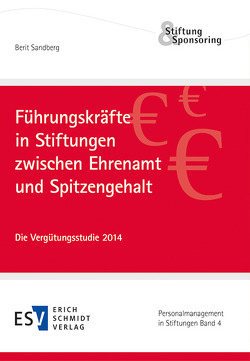 Führungskräfte in Stiftungen zwischen Ehrenamt und Spitzengehalt von Mecking,  Christoph, Sandberg,  Berit