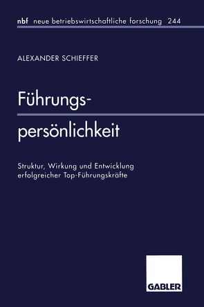 Führungspersönlichkeit von Schieffer,  Alexander