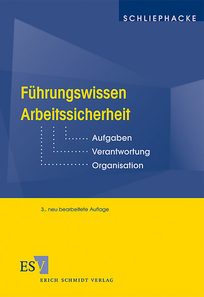 Führungswissen Arbeitssicherheit von Schliephacke,  Jürgen