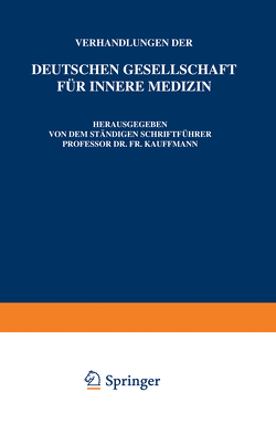 Fünfundsechzigster Kongress von Kauffmann,  Fr.