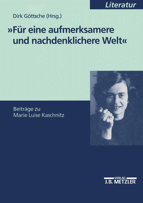 „Für eine aufmerksamere und nachdenklichere Welt“ von Göttsche,  Dirk