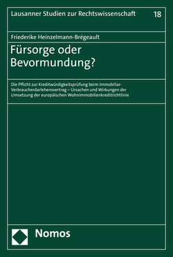 Fürsorge oder Bevormundung? von Heinzelmann-Brégeault,  Friederike