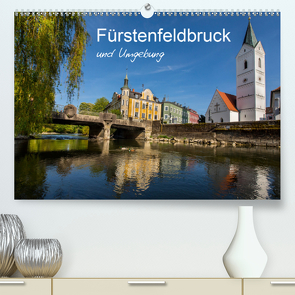 Fürstenfeldbruck und Umgebung (Premium, hochwertiger DIN A2 Wandkalender 2021, Kunstdruck in Hochglanz) von BÖHME,  Ferry