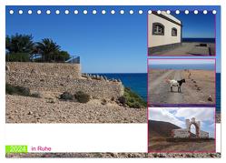 Fuerteventura in Ruhe (Tischkalender 2024 DIN A5 quer), CALVENDO Monatskalender von D. Grieswald,  Heike