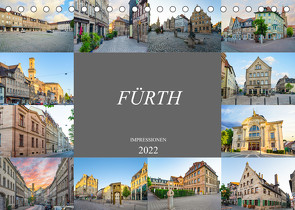 Fürth Impressionen (Tischkalender 2022 DIN A5 quer) von Meutzner,  Dirk