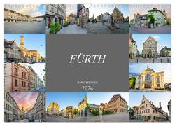 Fürth Impressionen (Wandkalender 2024 DIN A3 quer), CALVENDO Monatskalender von Meutzner,  Dirk