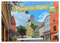 Füssen im Allgäu – Hier genießt die Seele eine romantische Zeit (Tischkalender 2024 DIN A5 quer), CALVENDO Monatskalender von Felix,  Holger