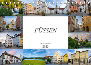 Füssen Impressionen (Tischkalender 2023 DIN A5 quer) von Meutzner,  Dirk