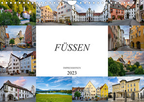 Füssen Impressionen (Wandkalender 2023 DIN A4 quer) von Meutzner,  Dirk