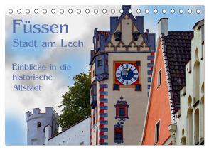 Füssen – Stadt am Lech (Tischkalender 2024 DIN A5 quer), CALVENDO Monatskalender von brigitte jaritz,  photography