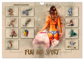 Fun and Sport (Wandkalender 2024 DIN A4 quer), CALVENDO Monatskalender von Roder,  Peter