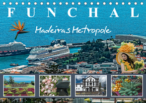 Funchal Madeiras Metropole (Tischkalender 2021 DIN A5 quer) von Meyer,  Dieter