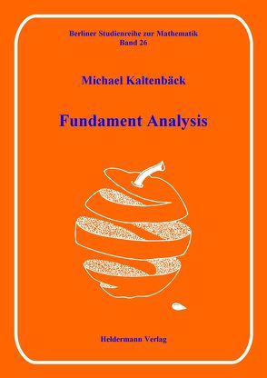 Fundament Analysis von Kaltenbäck,  Michael