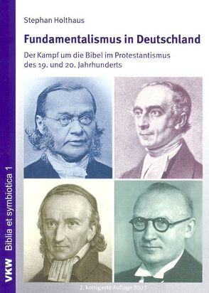 Fundamentalismus in Deutschland von Holthaus,  Stephan