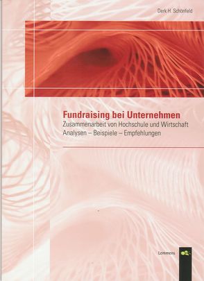 Fundraising bei Unternehmen von Schönfeld,  Derk H.