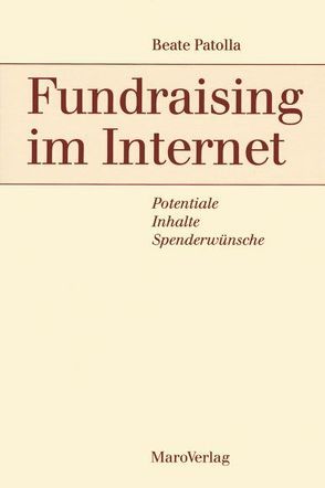 Fundraising im Internet von Patolla,  Beate