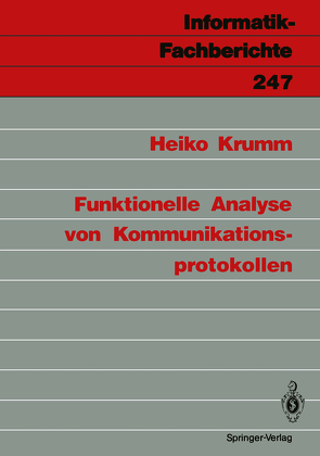 Funktionelle Analyse von Kommunikationsprotokollen von Krumm,  Heiko