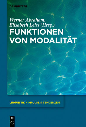 Funktionen von Modalität von Abraham,  Werner, Leiss,  Elisabeth