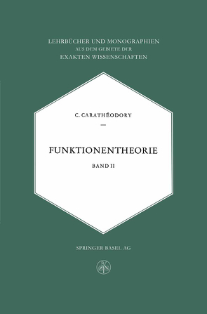 Funktionentheorie von Carathéodory,  Constantin