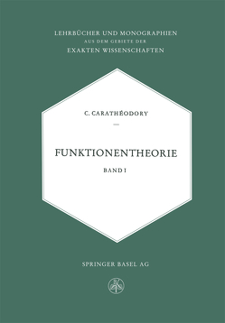 Funktionentheorie I von Carathéodory,  Constantin