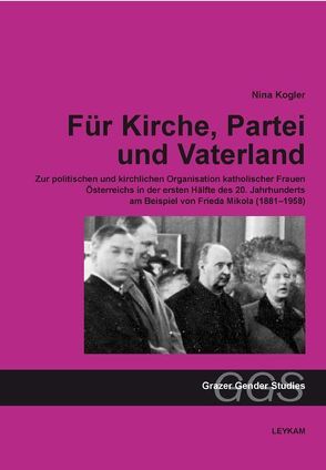 Für Kirche, Partei und „Vaterland“ von Kogler,  Nina