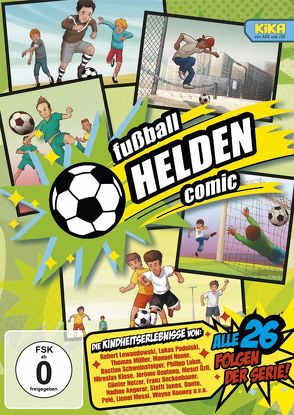 fußball HELDEN Comic – die komplette Serie von Schimetzek-Nilius,  Matthias, Schöbel,  Udo, Strozyk,  Andreas