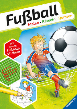 Fußball. Malen – Rätseln – Quizzen von Bunse,  Rolf, Honnen,  Falko, Kiefer,  Philip, Lohr,  Stefan