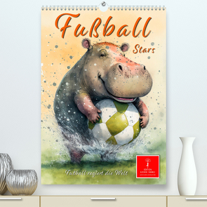 Fußball Stars – Fußball regiert die Welt (Premium, hochwertiger DIN A2 Wandkalender 2024, Kunstdruck in Hochglanz) von Roder,  Peter