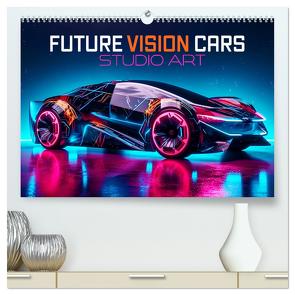 Future Vision Cars-Studio Art (hochwertiger Premium Wandkalender 2024 DIN A2 quer), Kunstdruck in Hochglanz von Altenburger,  Monika