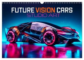 Future Vision Cars-Studio Art (Wandkalender 2024 DIN A3 quer), CALVENDO Monatskalender von Altenburger,  Monika