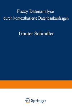 Fuzzy Datenanalyse durch kontextbasierte Datenbankanfragen mit Beispielen aus der Logistik von Schindler,  Günter