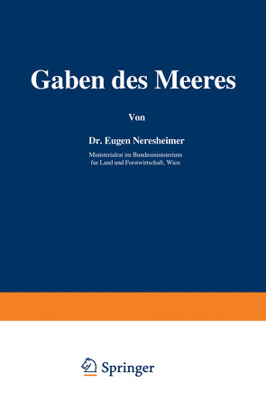 Gaben des Meeres von Neresheimer,  Eugen