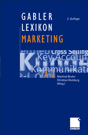 Gabler Lexikon Marketing von Bruhn,  Manfred, Homburg,  Christian