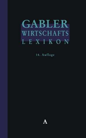 Gabler Wirtschafts-Lexikon von Arentzen,  Ute, Winter,  Eggert