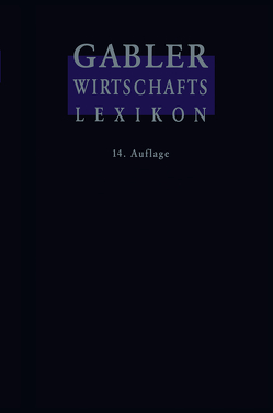 Gabler Wirtschafts-Lexikon von Arentzen,  Dipl.-Kfm. Ute, Winter,  Dr. Eggert