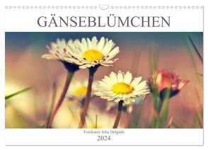 Gänseblümchen Poesie (Wandkalender 2024 DIN A3 quer), CALVENDO Monatskalender von Delgado,  Julia