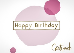 Gästebuch für Geburtstage | Happy Birthday von Dalet Gästebücher