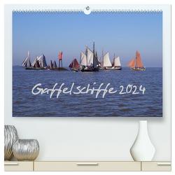 Gaffelschiffe 2024 (hochwertiger Premium Wandkalender 2024 DIN A2 quer), Kunstdruck in Hochglanz von Fock,  Thees