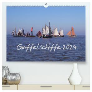 Gaffelschiffe 2024 (hochwertiger Premium Wandkalender 2024 DIN A2 quer), Kunstdruck in Hochglanz von Fock,  Thees