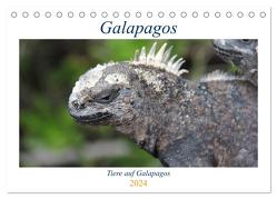 Galapagos 2024 – Tiere auf Galapagos (Tischkalender 2024 DIN A5 quer), CALVENDO Monatskalender von Biebeler,  Ralf