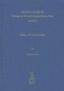 Galen. De plenitudine von Otte,  Christoph