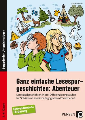 Ganz einfache Lesespurgeschichten: Abenteuer von Rosendahl,  Julia