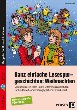 Ganz einfache Lesespurgeschichten: Weihnachten von Rosendahl,  Julia