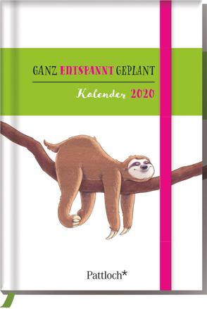 Ganz entspannt geplant. Taschenkalender 2020 von Manneh,  Lisa