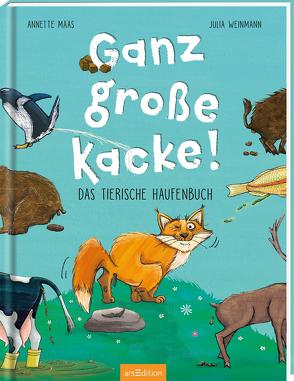 Ganz große Kacke! Das tierische Haufenbuch von Maas,  Annette, Weinmann,  Julia