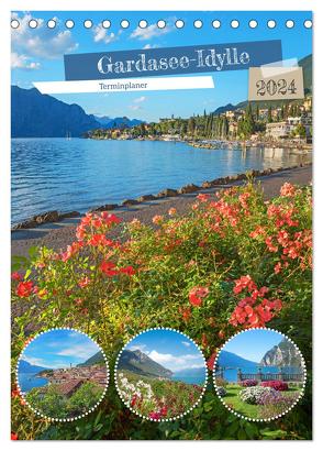 Gardasee-Idylle 2024 (Tischkalender 2024 DIN A5 hoch), CALVENDO Monatskalender von SusaZoom,  SusaZoom