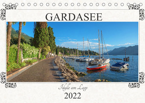 Gardasee – Idylle am Lago 2022 (Tischkalender 2022 DIN A5 quer) von SusaZoom