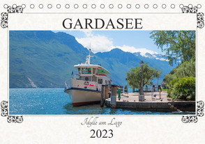 Gardasee – Idylle am Lago 2023 (Tischkalender 2023 DIN A5 quer) von SusaZoom