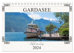 Gardasee – Idylle am Lago 2024 (Tischkalender 2024 DIN A5 quer), CALVENDO Monatskalender von SusaZoom,  SusaZoom