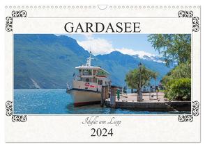 Gardasee – Idylle am Lago 2024 (Wandkalender 2024 DIN A3 quer), CALVENDO Monatskalender von SusaZoom,  SusaZoom